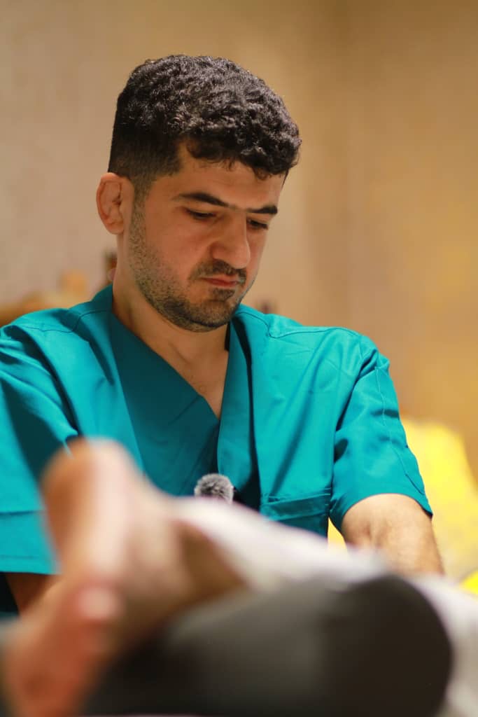 ماساژ درمانی(بهبود بخش درد)